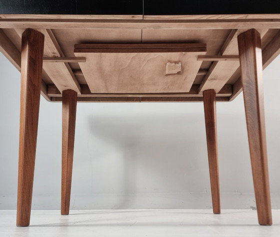 Image 1 of Art Deco Dining Table in Walnut, 1960s
