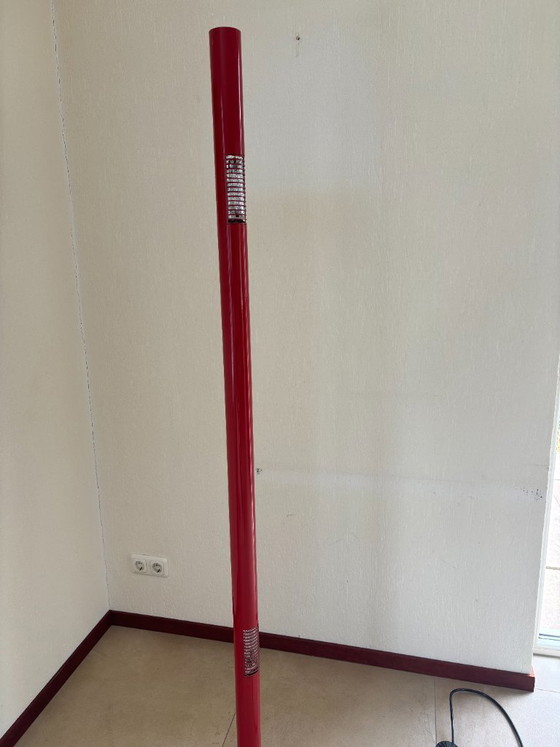 Image 1 of Red Artemide Ilio Floor Lamp - Design by Ernesto Gismondi