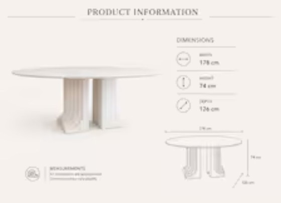 Samo Table by Carlo Scarpa for Simon Gavina – Rare Crystalline White Marble – Dining tables (photo 8 of 8)