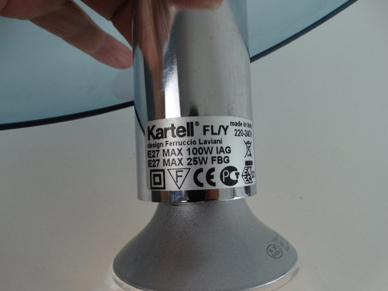Kartell FL/Y hanglamp Blauw – Hanglampen, Kunststof, Vintage (photo 6 of 6)