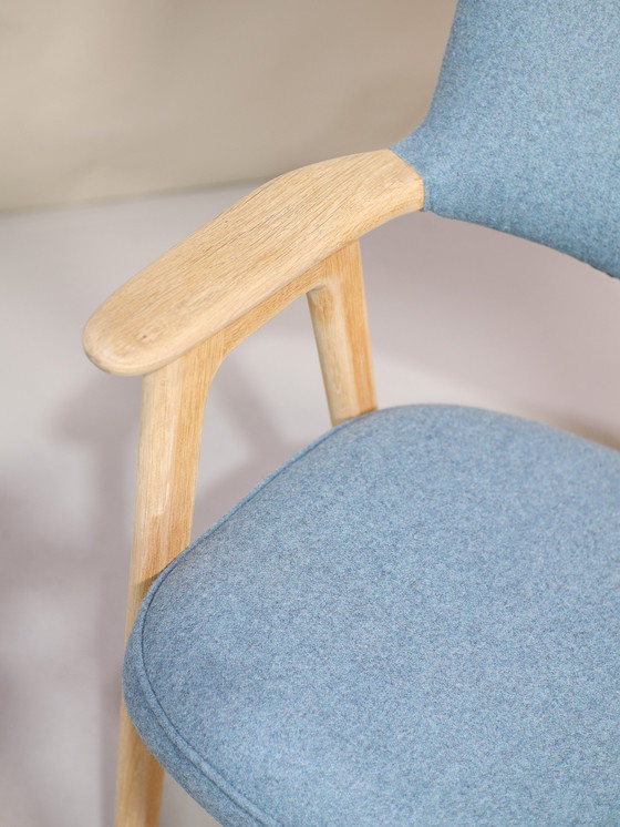 Image 1 of 6x Erik Kirkegaard 43 Dining Chairs Oak Danish