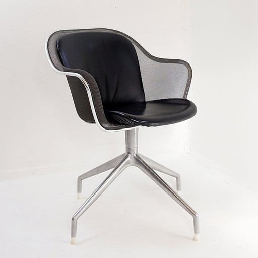 Fauteuil pivotant vintage italien « Iuta » par Antonio Citterio pour B&B Italia