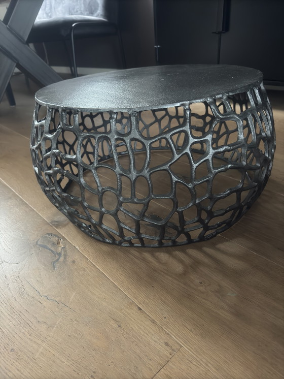 Image 1 of Giani Labyrinth Metall Couchtisch