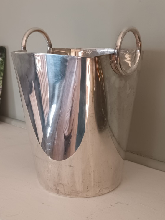 Image 1 of Silver-plated champagne cooler