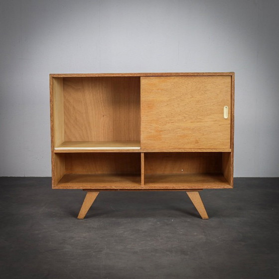 Image 1 of Jiři Jiroutek Sideboard mit Schiebetüren, Tschechoslowakei, 1960er Jahre