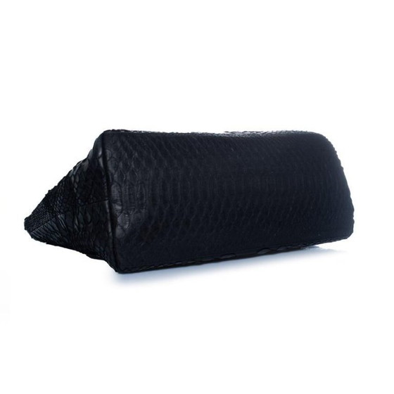 Image 1 of Numéro Neuf, mini sac cabas en cuir de python