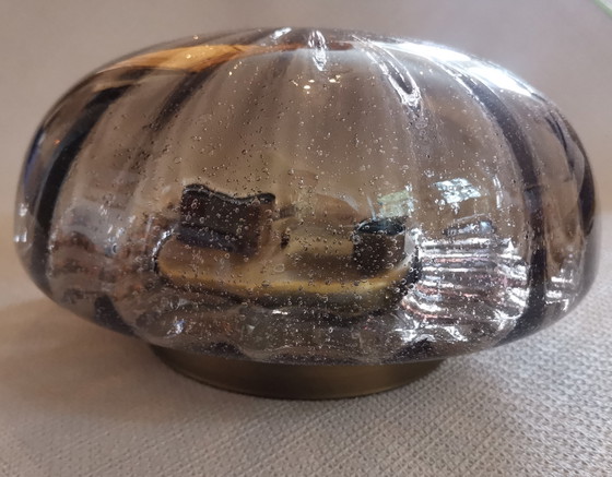 Applique o plafoniera Mid Century Murano di Hillebrand – Brass, Murano Glass (photo 2 of 9)