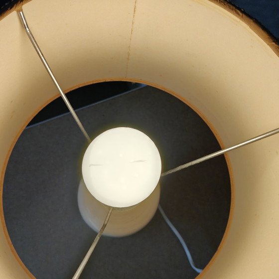 Image 1 of Mid-Century Brutalist Ceramic Table Lamp "St. George" – Belgian Studio Pottery – 1960s/1970s