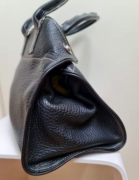 Image 1 of TOD'S Girelli handbag black full-grain leather good condition