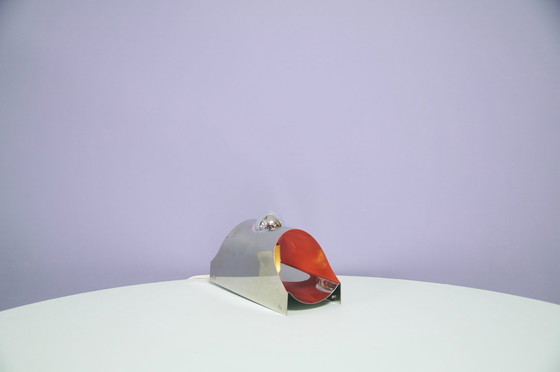 Image 1 of lampada da parete vintage cromata