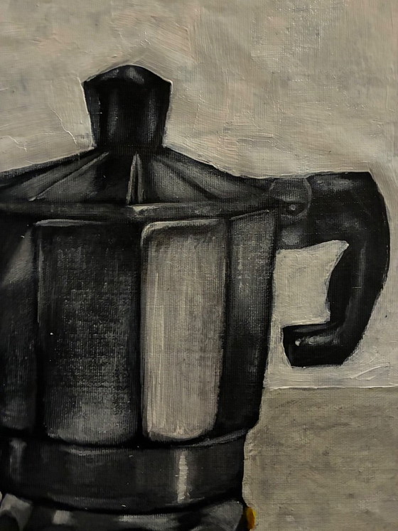 Coffee Maker – Walter Geraci, Paintings & Drawings, Canvas (photo 5 of 11)