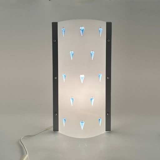 Samuel Parker International – "S-Tube" Postmodern table & wall lamp (Slamp), Italy circa 1995