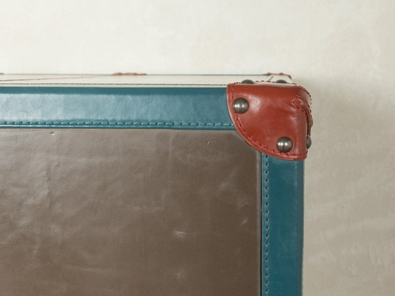 Bureau Hemingway, secrétaire vintage, Bureaux, Bois, Cuir, Gris (photo 15 sur 15)