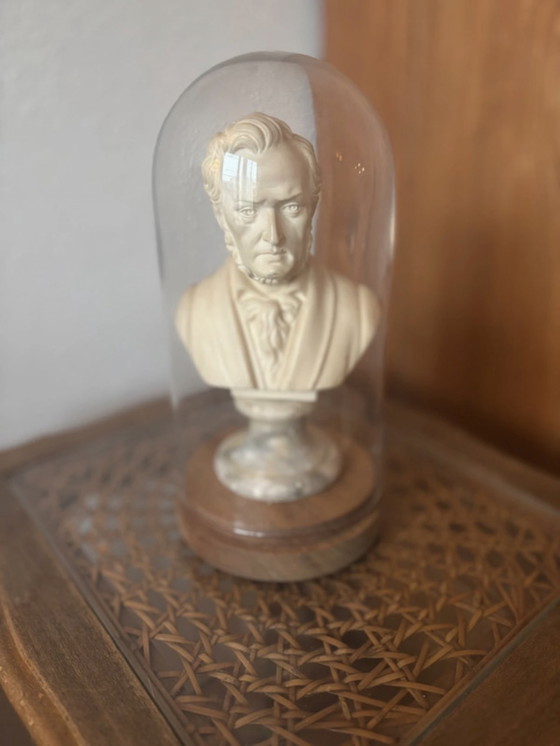 Image 1 of Busto de Richard Wagner – busto de mármol – estilo clásico y de academia oscura