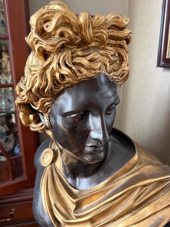Image 1 of Grote Buste van Apollo