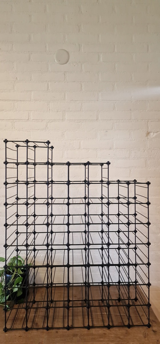 Image 1 of Portabottiglie modulare vintage, anni &#39;80