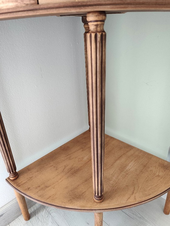 Image 1 of Console d'angle style Louis XVI