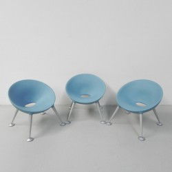 Sedus 3x Turtle Club stoelen van Matteo Thun