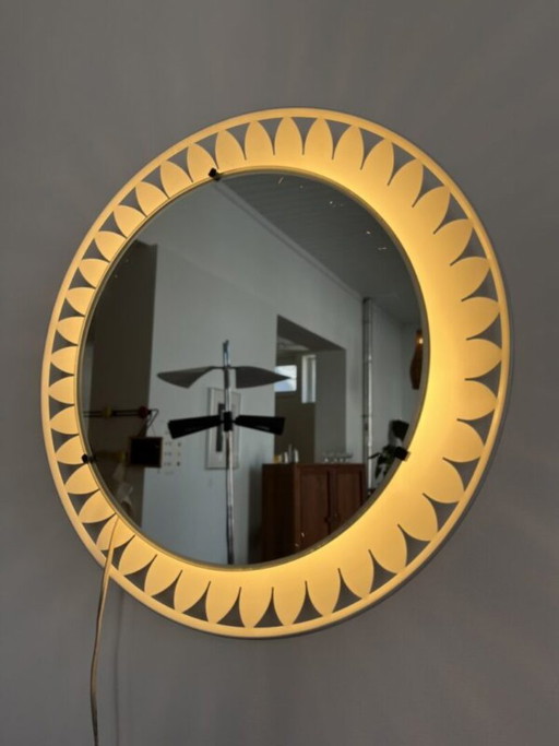 Bloem Spiegel Met Verlichting – Hillebrand, Ernst Igl – Metal