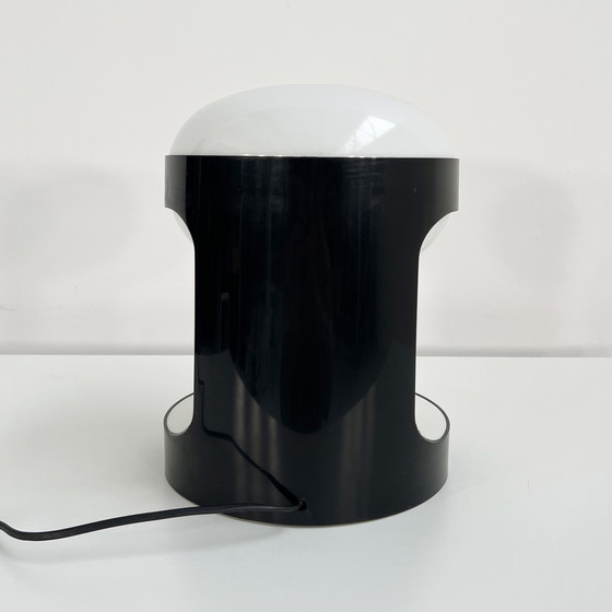 Image 1 of Schwarze Kd29 Tischleuchte von Joe Colombo für Kartell, 1960er Jahre