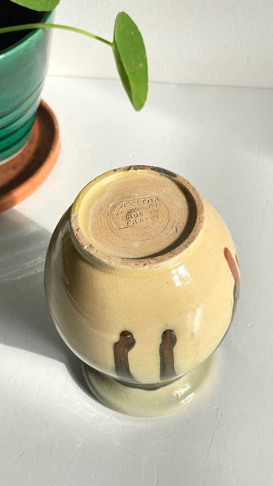Image 1 of VASO Ceramica d'epoca AEGITNA Vallauris FRANCIA
