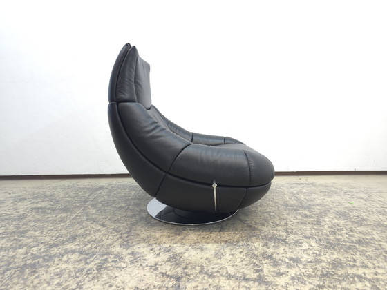 Image 1 of Chaise design De Sede ds 166, chaise en cuir, chaise pivotante