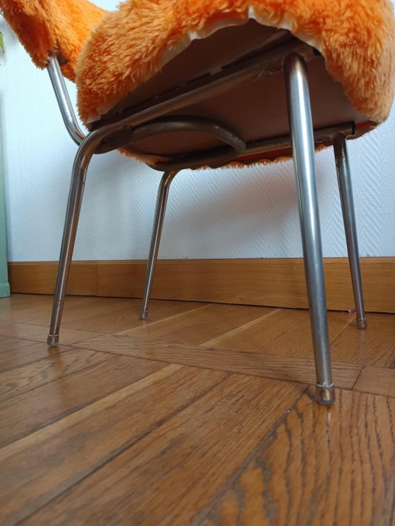 Image 1 of Poltrona soffice arancione Pelfran