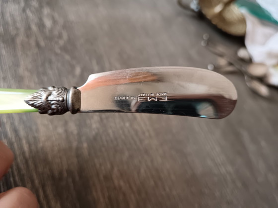 Image 1 of Butterdose (DURELAX) - mit Messer (EME) aus den 1970er Jahren