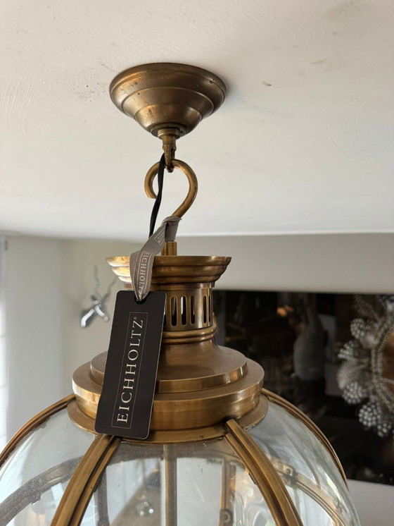 Image 1 of NEUE Eichholtz Kupfer-Laternen-Hängelampe/Kronleuchter