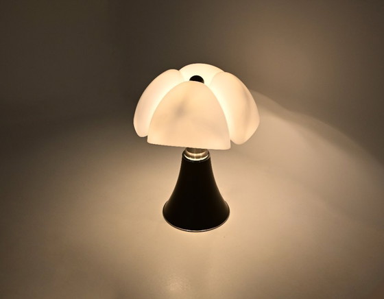 Image 1 of Lampe de Bureau Pipistrello Noire par Gae Aulenti pour Martinelli Luce