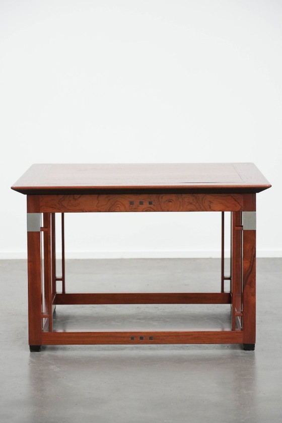 Image 1 of Square Art Deco Schuitema design side/coffee table from the Decoforma series