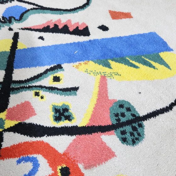 Image 1 of Kandinsky Wassily Dänemark Ege Art Line Teppichdesign 1980er Jahre