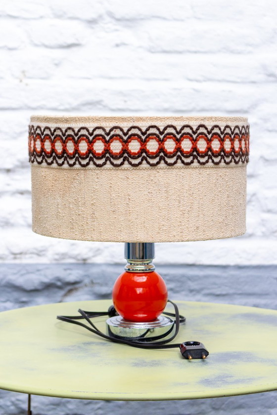 Image 1 of Atmospheric Vintage Table Lamp, brand - MASSIVE, 70s