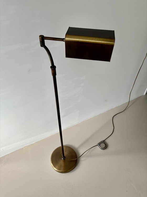Image 1 of Herda messing vloerlamp jaren 80