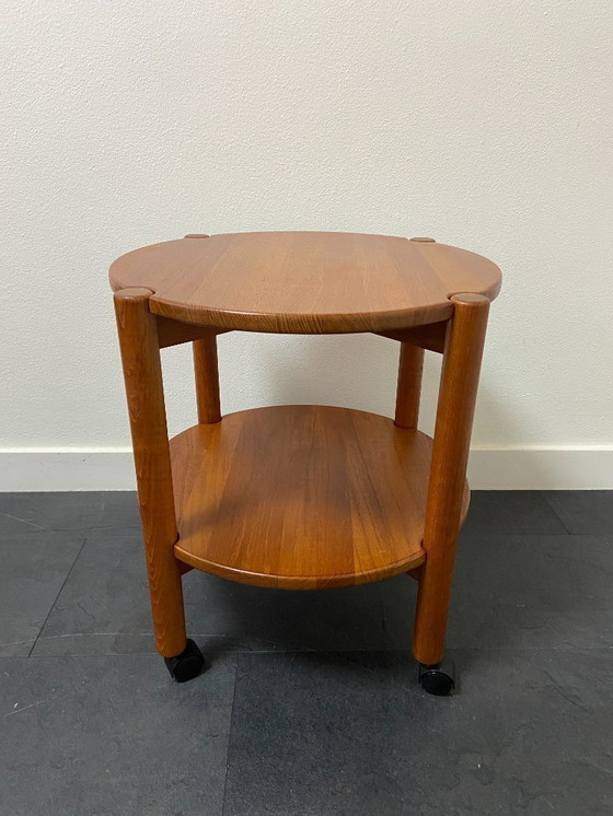 Image 1 of Tavolino/carrello da portata vintage danese di Salling Stolefabrik, Durup