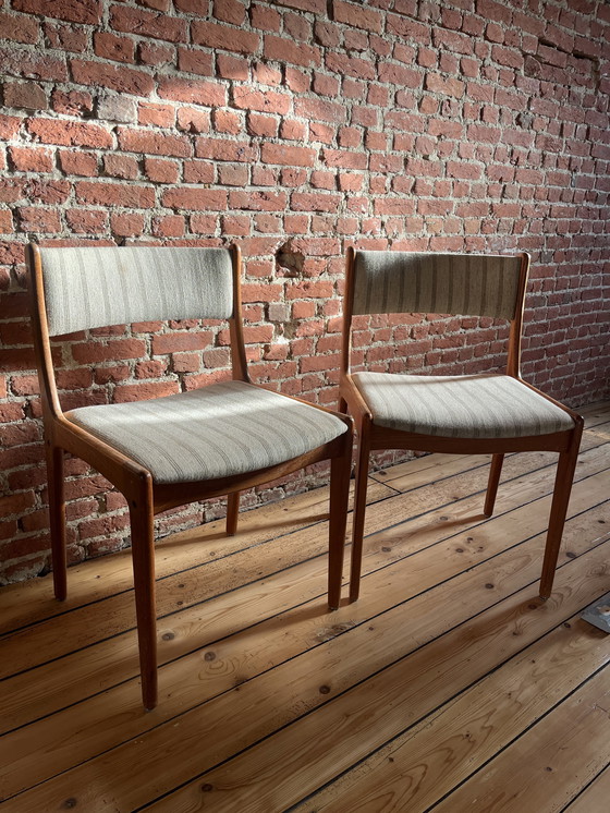 Image 1 of Vintage Deense stoelen van Vamdrup Stolefabrik - Mid Century Modern