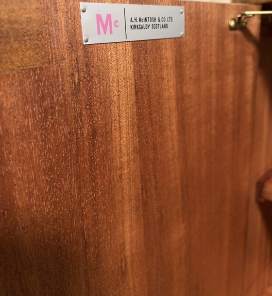 Image 1 of Mid-Century Retro Vintage Teak Sideboard A.H. McIntosh 1960 Tom Robertson Scandinavian design English classic 