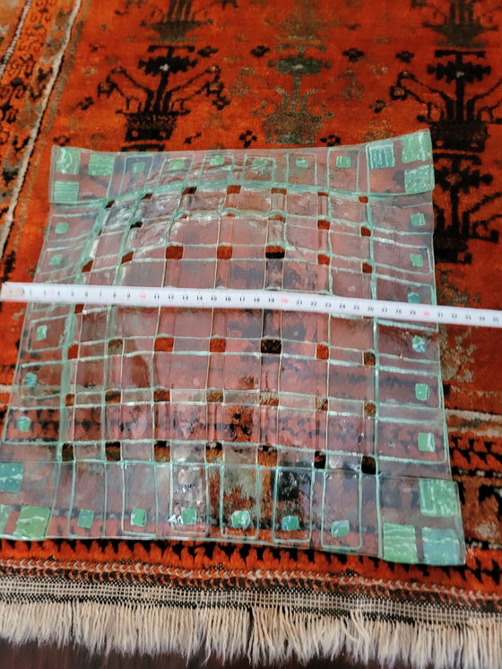 Image 1 of Design geflochtene Obstdekoschale Farbe Hellgrün.