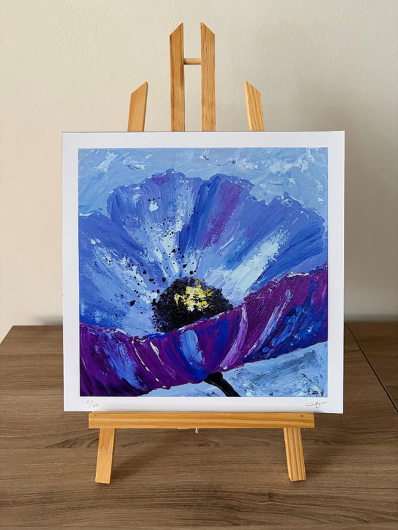 Image 1 of Pensando en ti – Impresión artística de edición limitada (30 x 30 cm) – firmada y numerada – incluye certificado