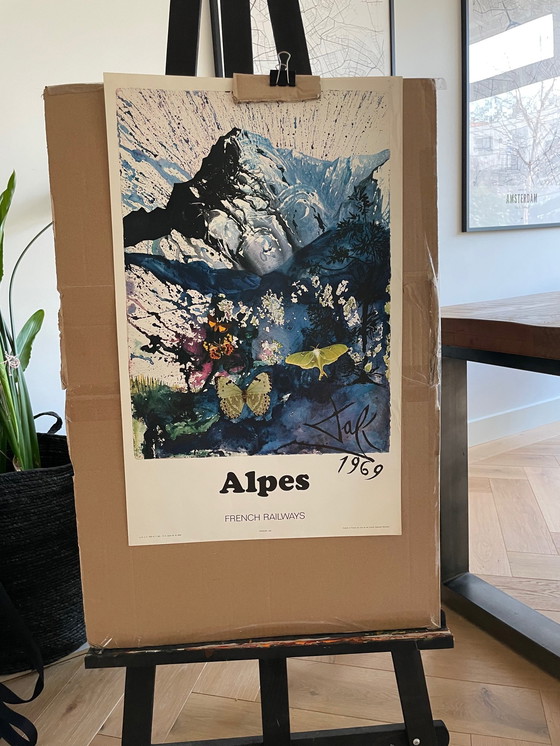 Image 1 of Salvador Dali (1904-1989), Chemins De Fer Francais (Alpes), 1969, Stampato in Francia