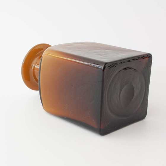 Vintage 1960s Brown Opaline Glass Bottle from Marinha Grande – Table accessories (photo 8 of 12)