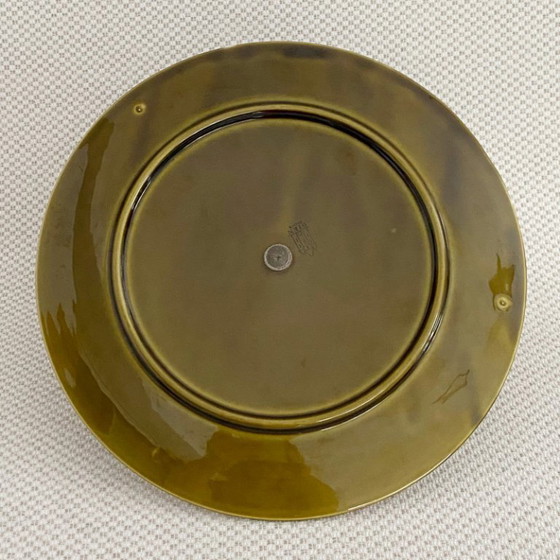 Image 1 of Serving dish / cheese board – Gien earthenware, 1970s