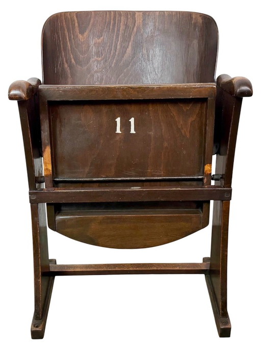 Siège de Cinéma ou de Théâtre Vintage de Thonet, années 1950