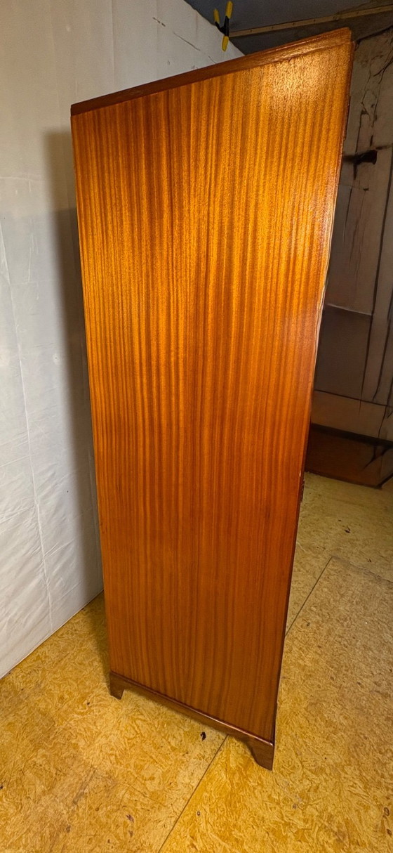Image 1 of Mid Century Retro Teak Wardrobe by McIntosh (Circa 1960)  A stylish mid century modern teak wardrobe by the renowned British fur