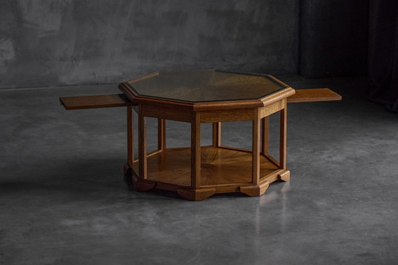 Image 1 of Mesa de centro octogonal Art Déco, Francia, década de 1930