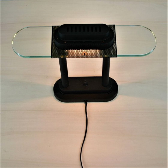 Image 1 of Banker's lamp 'Penta' design Robert Sonneman