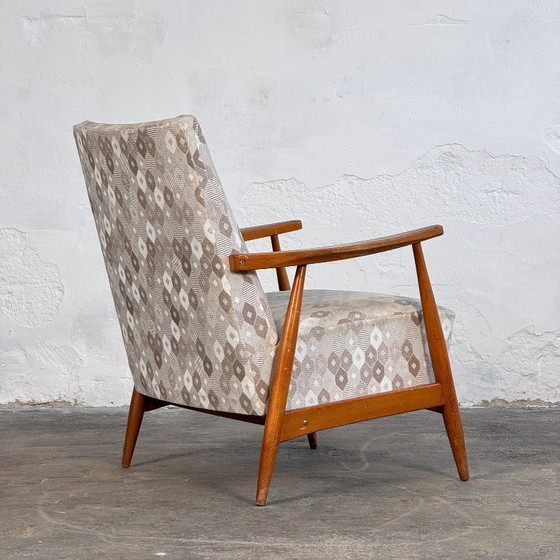 Image 1 of Een paar Hongaarse fauteuils in mid-century modern stijl, 1960