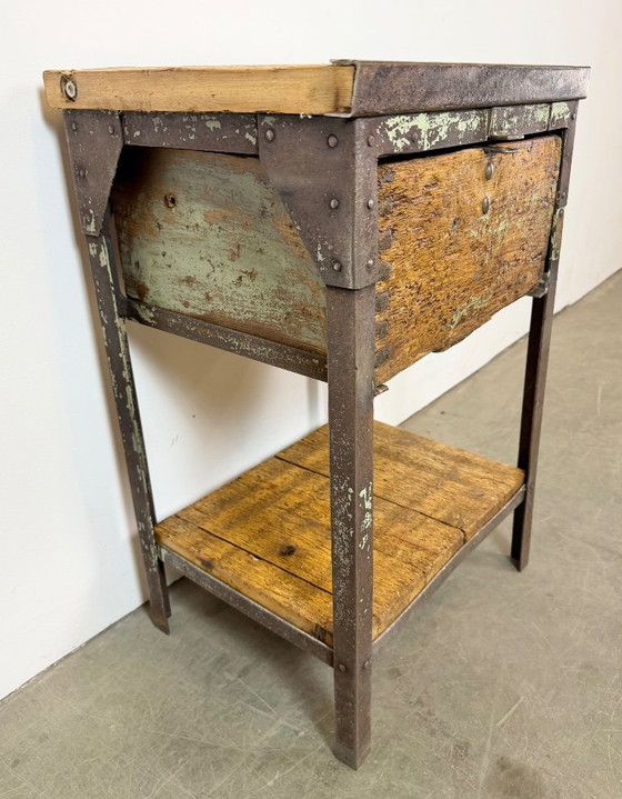 Industrial Chest of Drawers, 1950s – Iron (photo 8 of 17)
