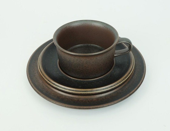 Image 1 of n. 1 di 2: SET DA TÈ 3 pezzi arabia ruska ulla procope anni '60