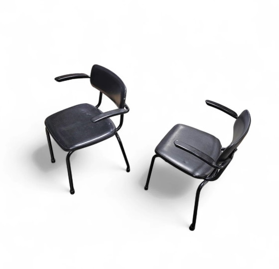 3 x Dining chair by Ahrend De Cirkel / 1960s – Kramer (photo 2 of 15)
